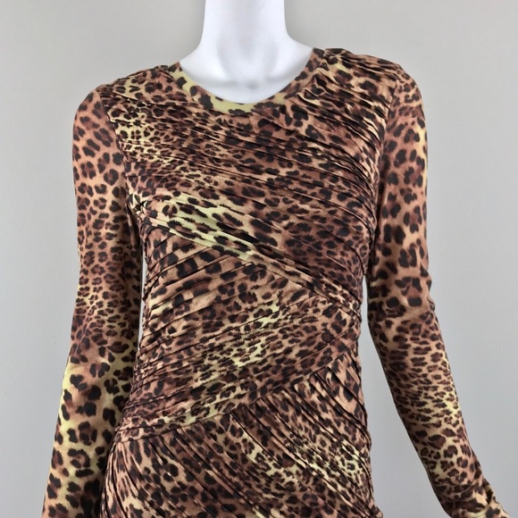 {Torn by Ronny Kobo} Tara Cheetah Dress - Picture 5 of 9